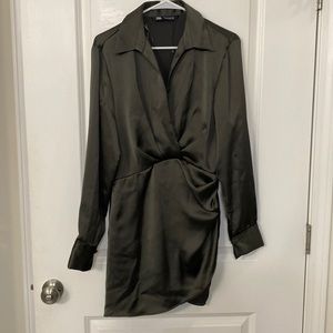 Olive Zara dress - still in stock!